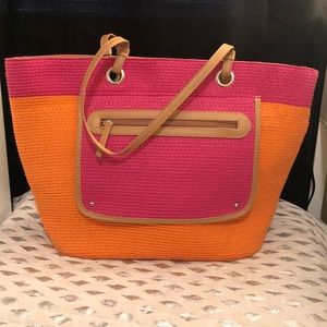 Pink & Orange Beach bag